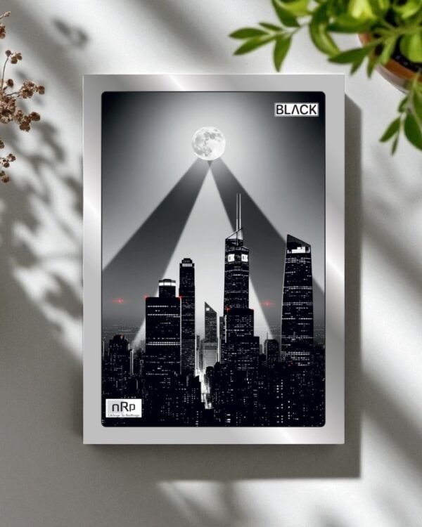 nRp Black A4 Notebooks Single Line 152 Pages