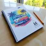 A4 Spiral Notebook Unruled 300 Page 60 GSM BILT Paper