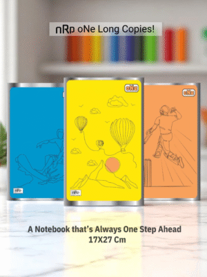 nRp oNe Long Notebooks 17x27 Cm Single 172 Pages