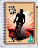 nRp Youth A4 Spiral Notebook | 70 GSM Premium Paper | 450 GSM Laminated Cover | Ruled & Unruled Options