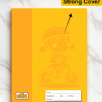 nRp Brown Notebook Book-Size Notebook Single Line 172 Pages