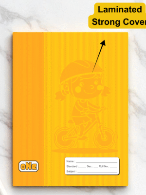 nRp Brown Notebook Book-Size Notebook Single Line 172 Pages