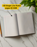 nRp Sugam 18x24 Book Size Notebook Single Line 120 Pages