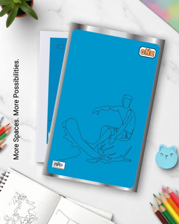 nRp oNe Long Notebooks 17x27 Cm Single 172 Pages