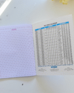 nRp Brown Notebook Book-Size Notebook Single Line 172 Pages