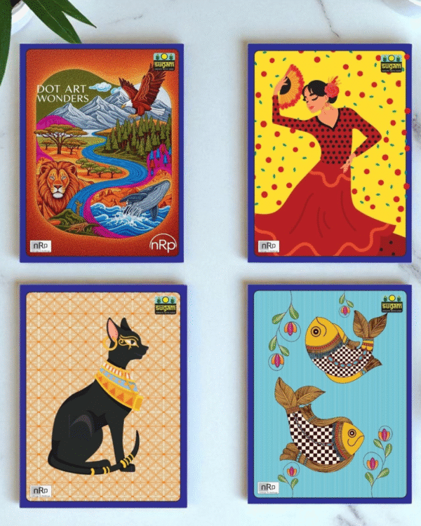 nRp Sugam 18x24 Book Size Notebook Single Line 120 Pages