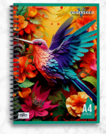 nRp VidyaVeer SE A4 Spiral Notebook | 54 GSM Premium Paper | 250 GSM Laminated Cover