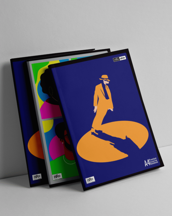 nRp A4 Notebook Single Line NEON Cover 112 Pages