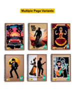 nRp Youth A4 Spiral Notebook | 70 GSM Premium Paper | 450 GSM Laminated Cover | Ruled & Unruled Options