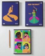 nRp A4 Notebook Single Line NEON Cover 112 Pages