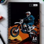 A4 Spiral Notebook 300 Page Single Line Ruled 60 GSM BILT Paper