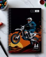 A4 Spiral Notebook 300 Page Single Line Ruled 60 GSM BILT Paper