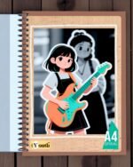 nRp Youth A4 Spiral Notebook | 70 GSM Premium Paper | 450 GSM Laminated Cover | Ruled & Unruled Options