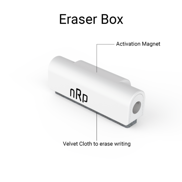 nRp InfiSlate Magnetic Writing Tablet With Eraser and Stylus