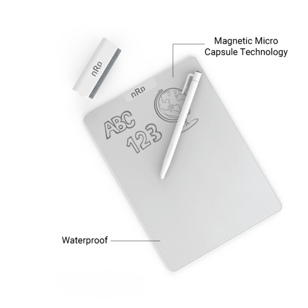 nRp InfiSlate Magnetic Writing Tablet With Eraser and Stylus