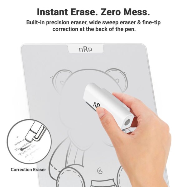 nRp InfiSlate Magnetic Writing Tablet With Eraser and Stylus