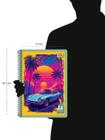 nRp oNe A4 Spiral 180 Page Notebook