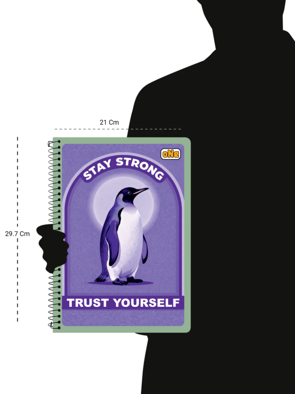 nRp oNe A4 Spiral 240 Pages Notebook