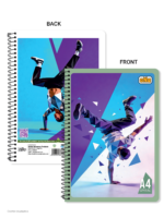 nRp oNe A4 Spiral 312 Page Notebook