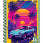 nRp oNe A4 Spiral 180 Page Notebook Unruled