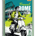 nRp oNe 6 Subject A4 Spiral Ruled Notebook 312 Pages