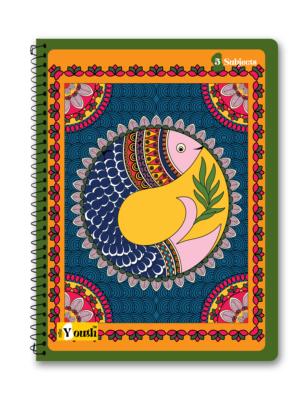 nRp Youth Spiral 18x24  240 Pages B5 Size Spiral Notebook Single Line
