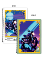 nRp oNe A4 Spiral 312 Page Unruled Notebook