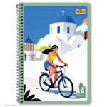 nRp oNe A4 Spiral 240 Page Notebook Single Line